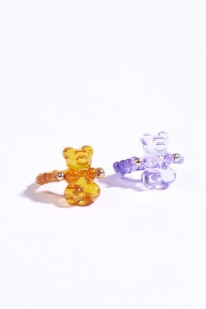 The gummy bear ring set - pop